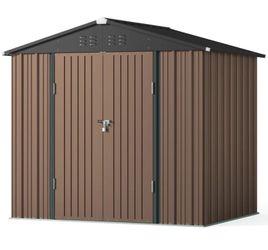 Outdoor storage shed 8x6