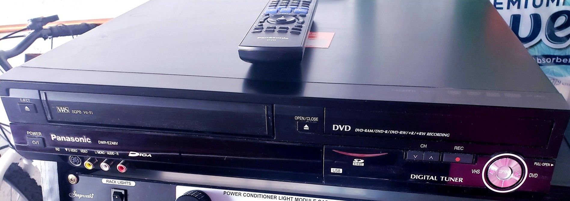 Panasonic DVD & VHS Digital Tuner