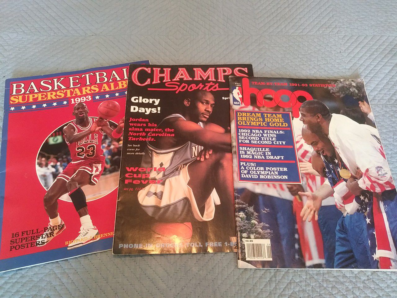 Basketball magazines from 90s