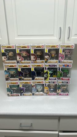 Funko Pop Vinyl Mixed Lot 12 Boxed My Hero Academia Disney Maleficent