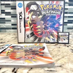 Pokemon Platinum Nintendo Ds And 3Ds