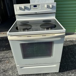 Whirlpool Stove (bisque) 