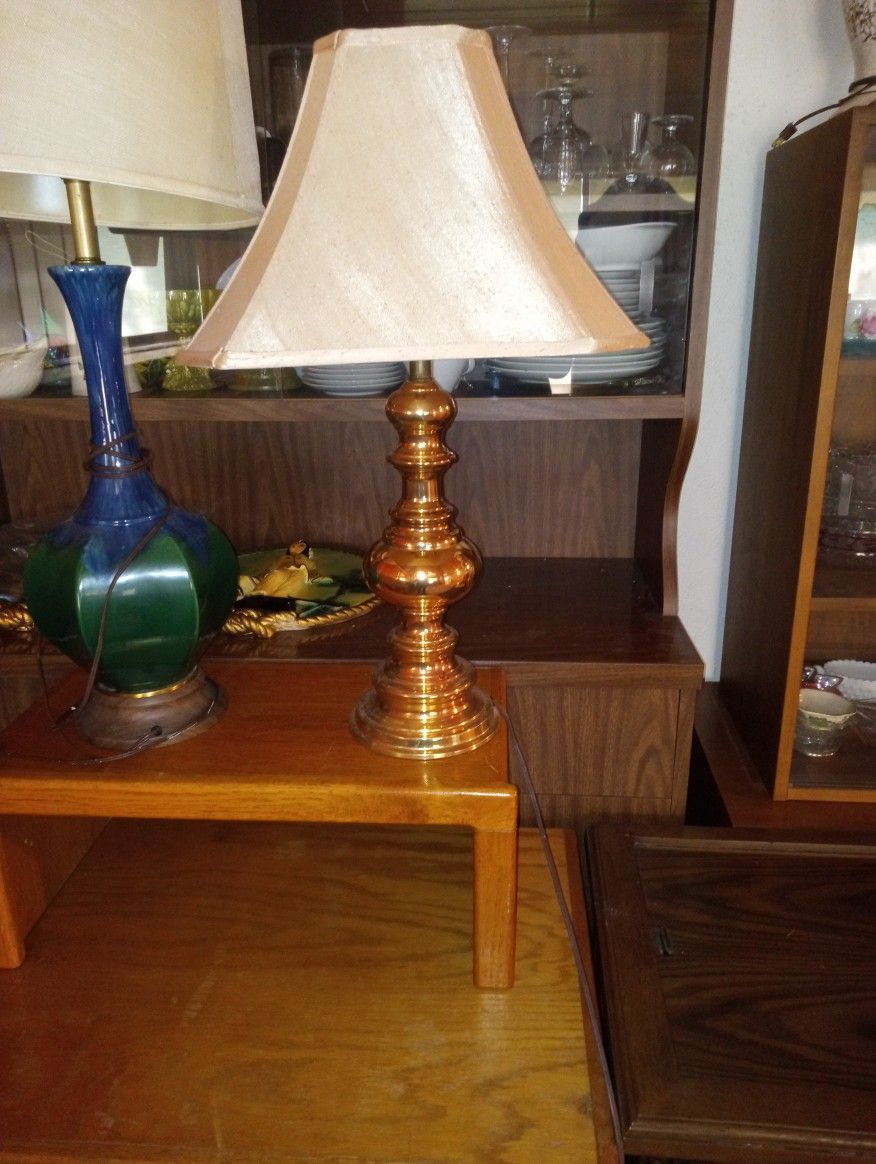 Solid Brass Lamp