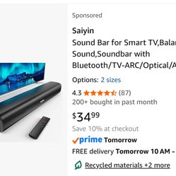 TV Sound Bar Brand New