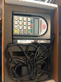 Accelera TeleCheck credit card machine