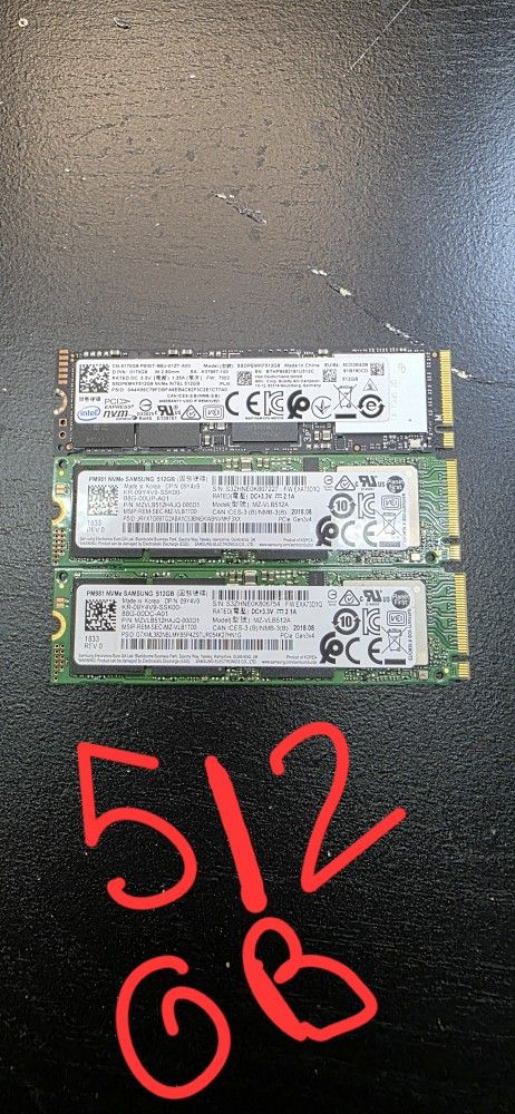 512 Gb Nvme Ssd