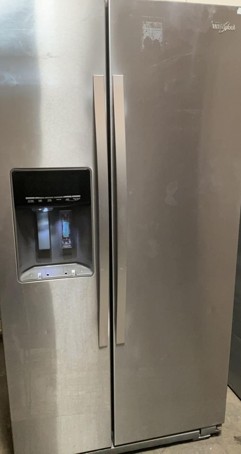 Whirlpool Side By Side Stainless Steel Refrigerator