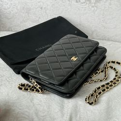 Chanel Quilted Wallet on Chain WOC