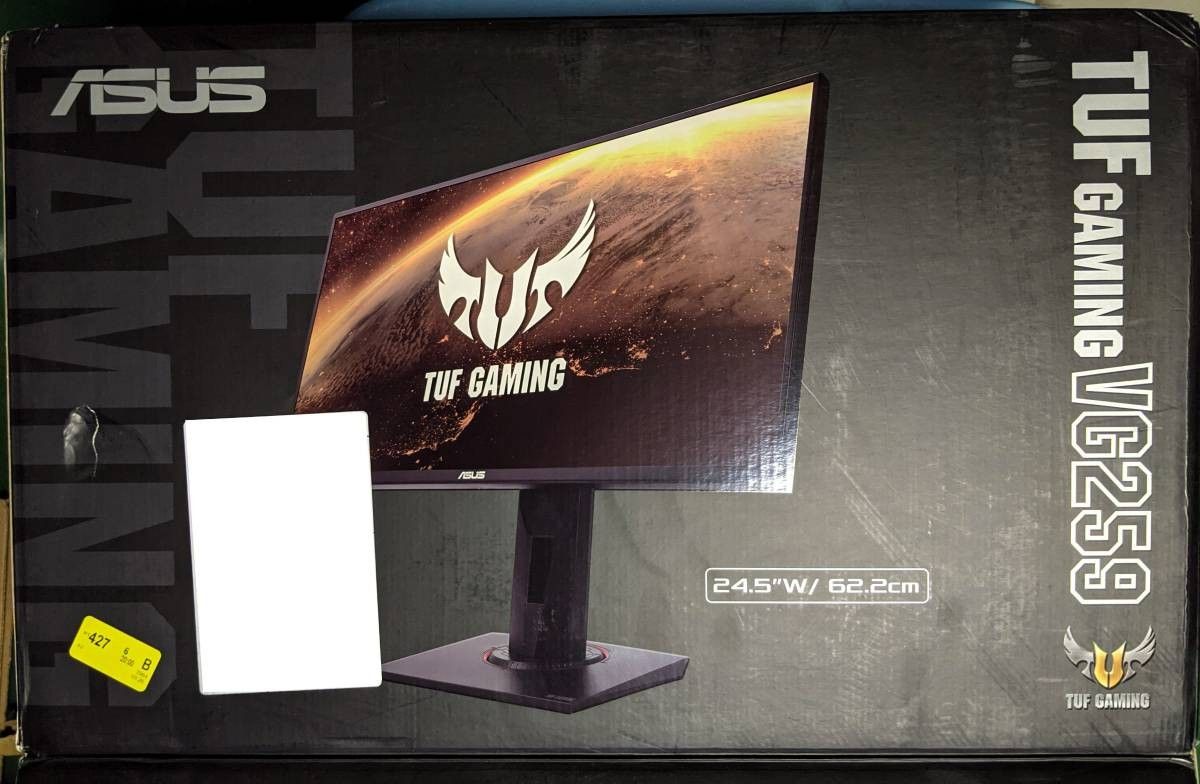 ASUS TUF Gaming VG259QM 280hz Gaming Monitor for Sale in