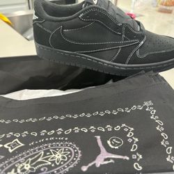 Air Jordan 1 Low Travis Scott Phantom Black