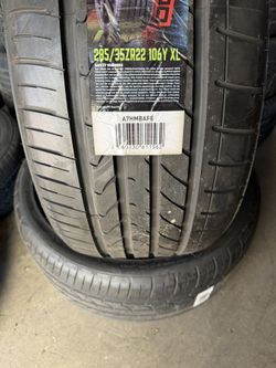 New 285/35 R22