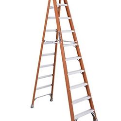 Louisville Ladder 10-Foot Fiberglass Step Ladder
