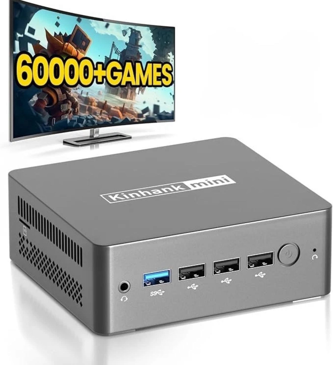 60000+ Games! Mini PC Intel - Emulator with over- Pre Set ready to go!