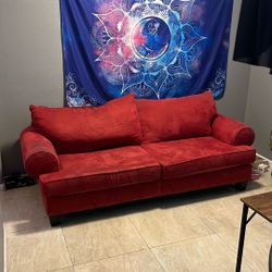 Luxury Red Couch