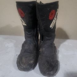 Sidi men's 9.5 motorcycle full size riding boots