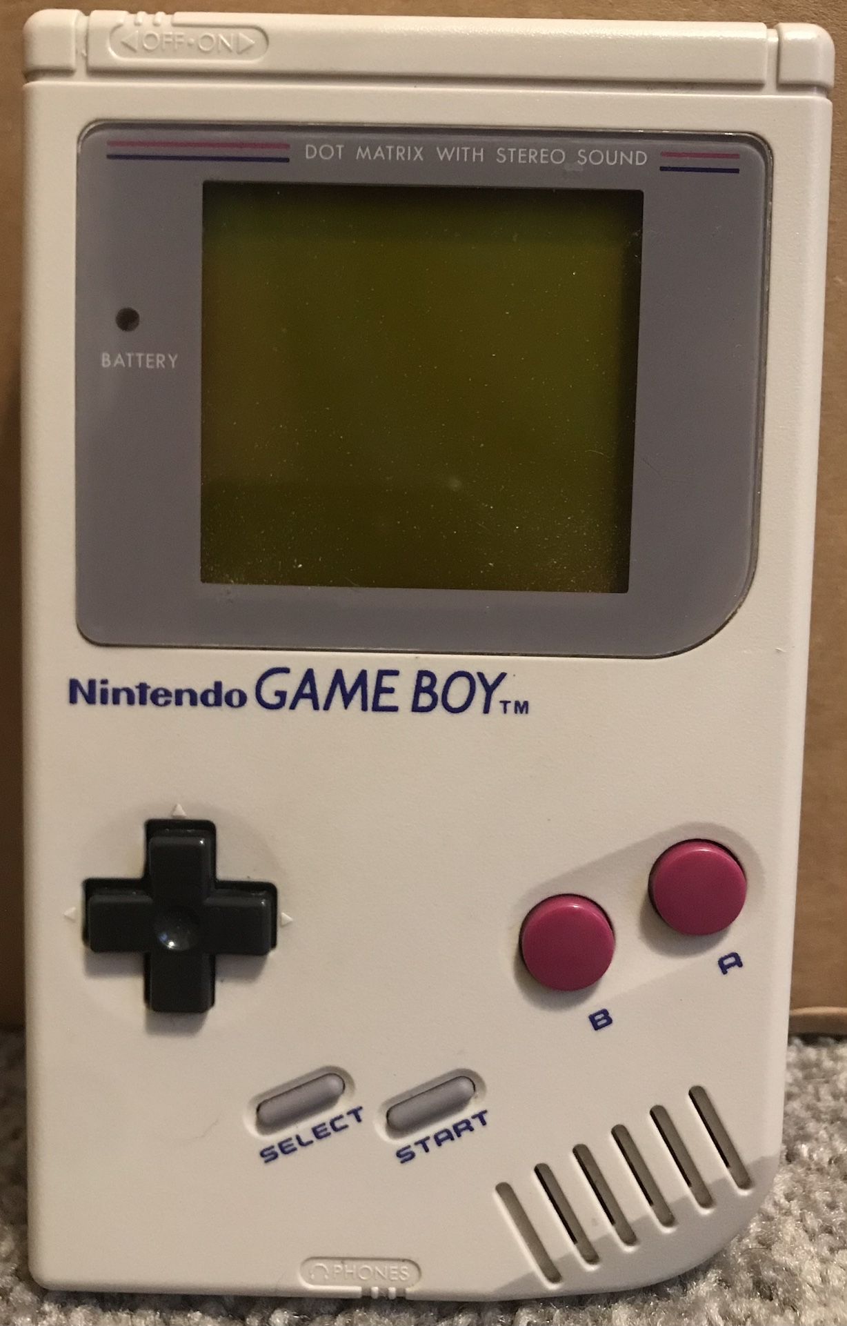 Original Gameboy with Tetris (Tested & Working)