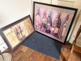 Wall art hanging framed pictures