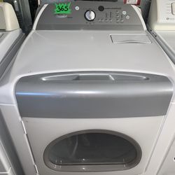 White Whirlpool Front Load Dryer 