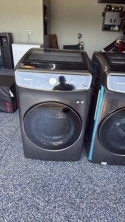 Samsung flex dryer and washer