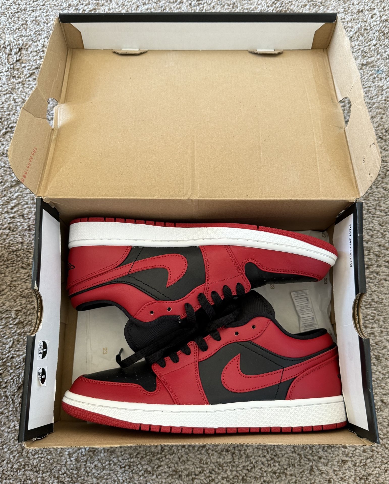 Jordan 1 Low Reverse Bred