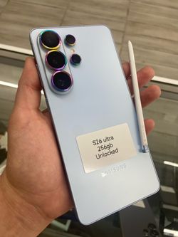 Like new s26 ultra, cash OR $50 down