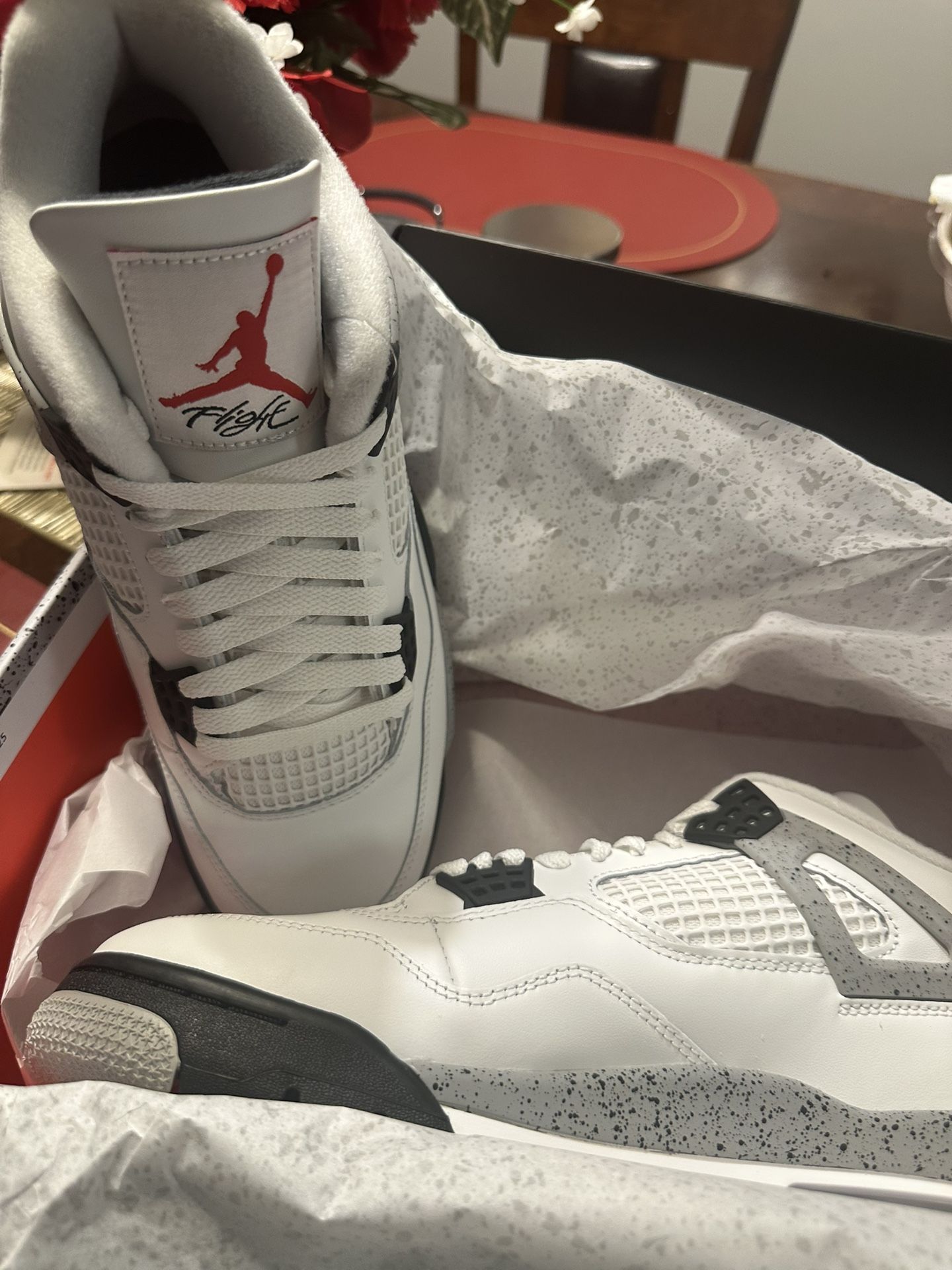 Jordan 4 Retro White Cement