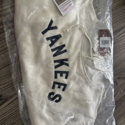 2XL New York Yankees Fleece Hoodie Vintage Logo 