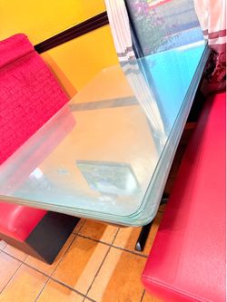 Table top glass 30”x48”