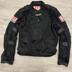 Yoshimura Armored Mesh Motorcycle Riding Jacket – Size Small