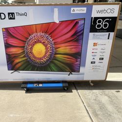 86 Lg Tv Smart 4k $55 Down On Financing Free Delivery 