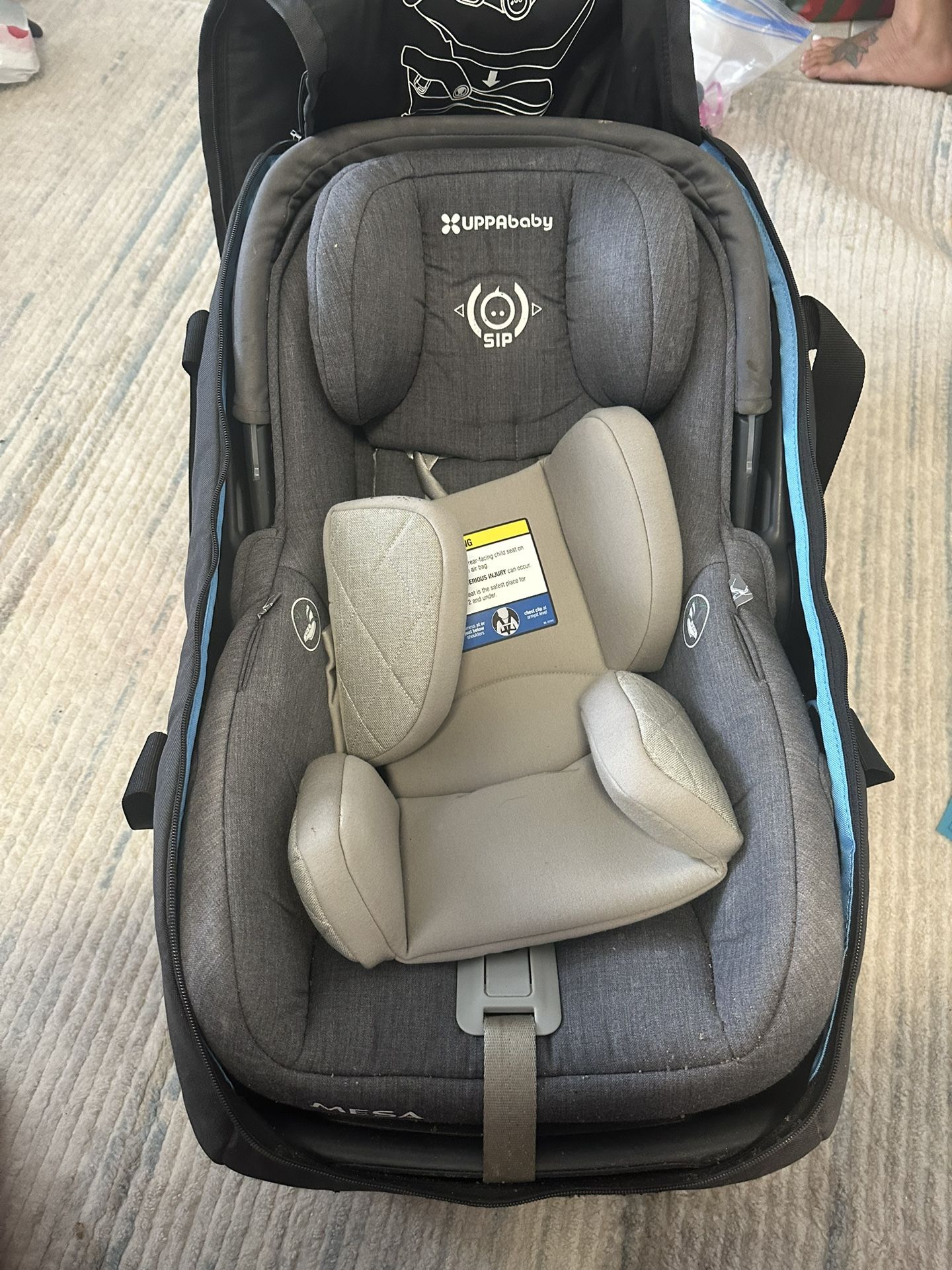 UPPA Baby Mesa Seat/Base/Travel Bag/Toddler Insert