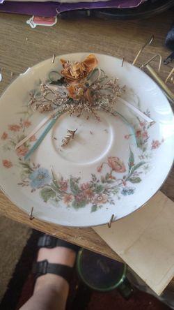 Vintage fine china plate.