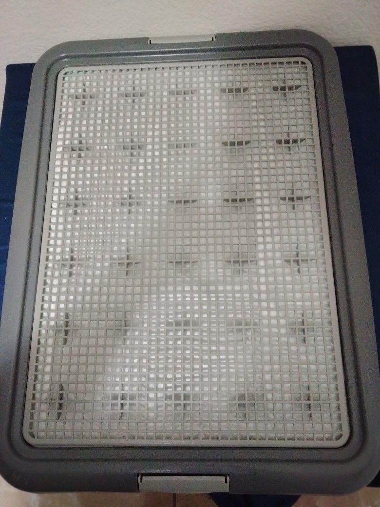 Dog potty Training Tray With Grids