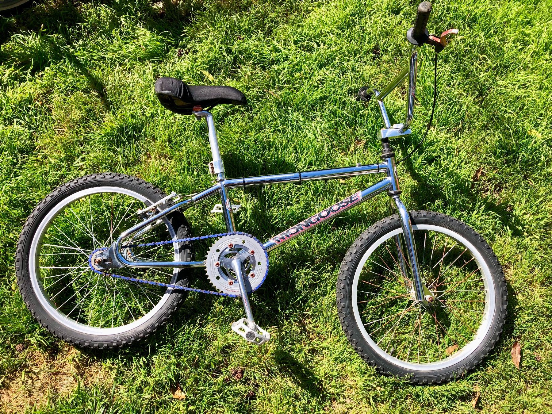 Chrome Mongoose Bmx Bike 1990s