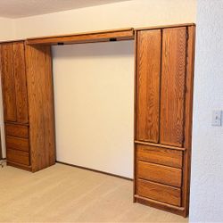 Oak Bridge For Queen Size Bed