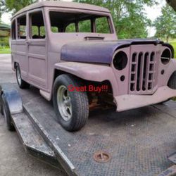 1951 ( Rare) Jeep Willys. Great Project Vehicle. Read Description? 