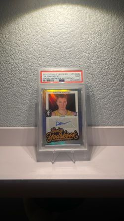 Dalton knecht rookie autograph