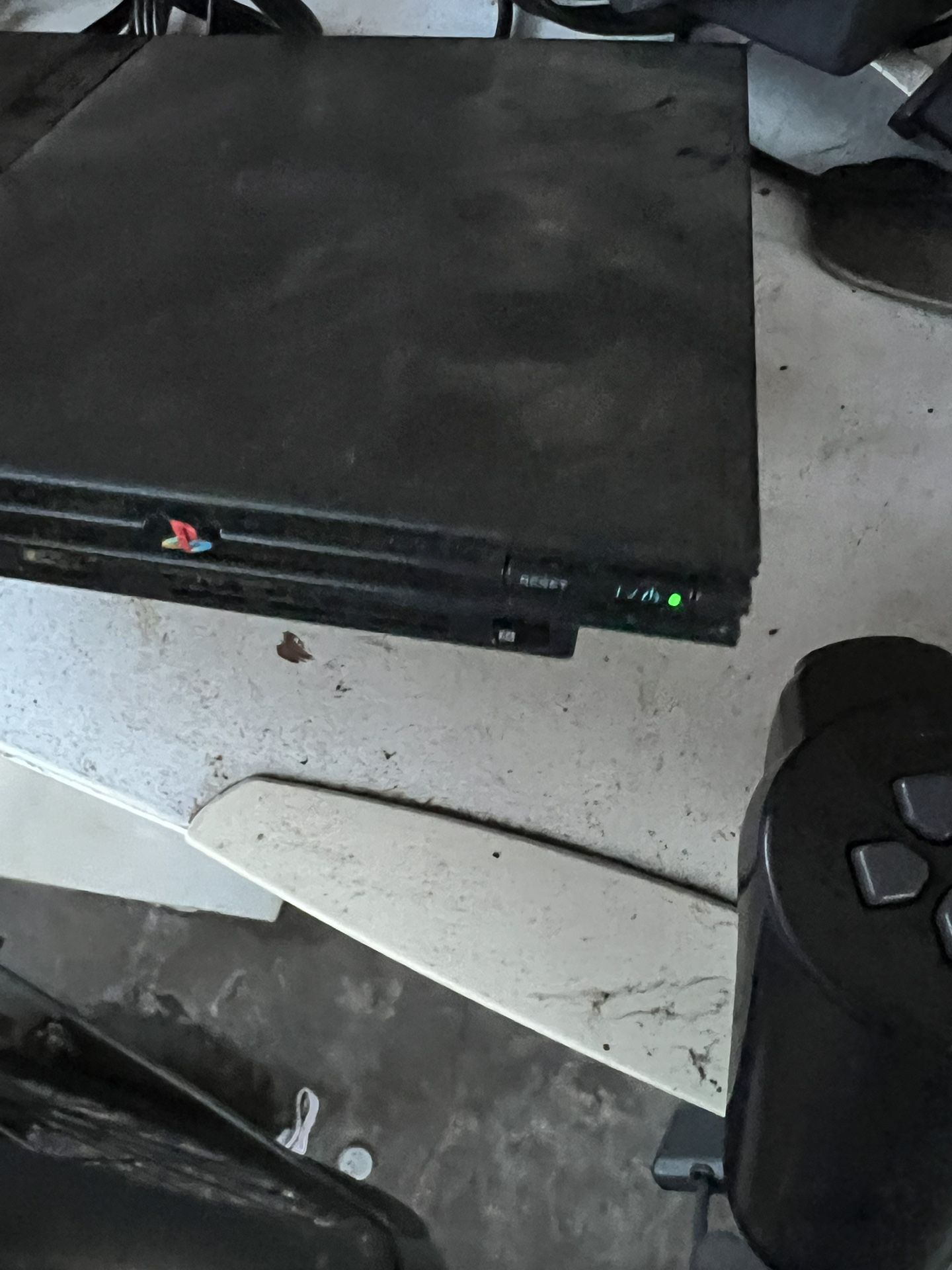 PlayStation 2 Console With One Controller And 12 Games 
