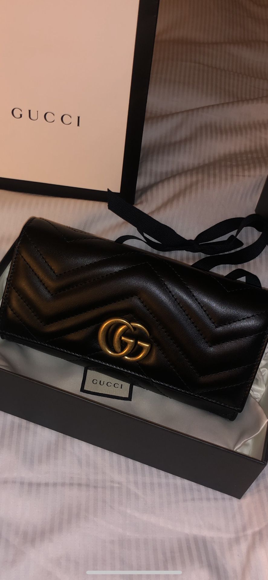 NEW Gucci Marmont Black wallet