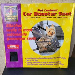 NEW...OUTWARD HOUND...CAR BOOSTER SEAT...SMALL- UP TO 20 LBS. 