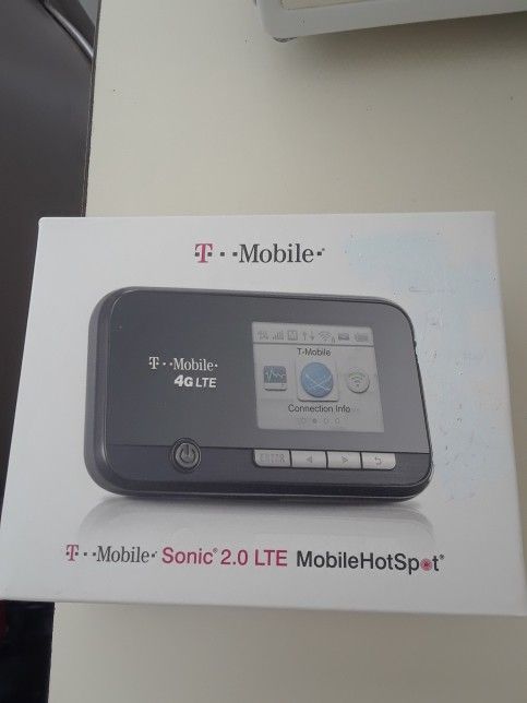 T Mobile 4LTE SONIC 2.0 LTE MOBILE HOT SPOT NEW BOX OPEN.