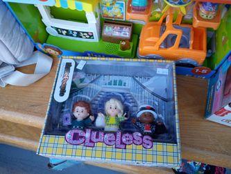 Fisher Price Mattel collectible Little people clueless new