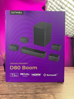 Ultimea Poseidon D80 Boom 7.1 Channel Soundbar