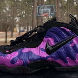 Nike Air Foamposite Pro “Purple Camo” Size 10