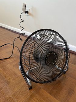 9-inch metal fan