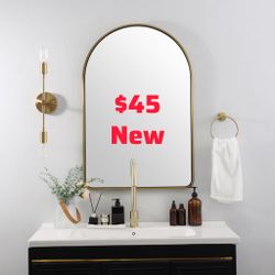 🔥 20x30” Arched ANDY STAR Bathroom Mirror – BRAND NEW / SUS304 Stainless / Anti-Rust / Wall-Mounted / Modern Vanity Mirror 