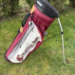 Ping Washington State Cougars Golf Clubs Stand Carry Bag