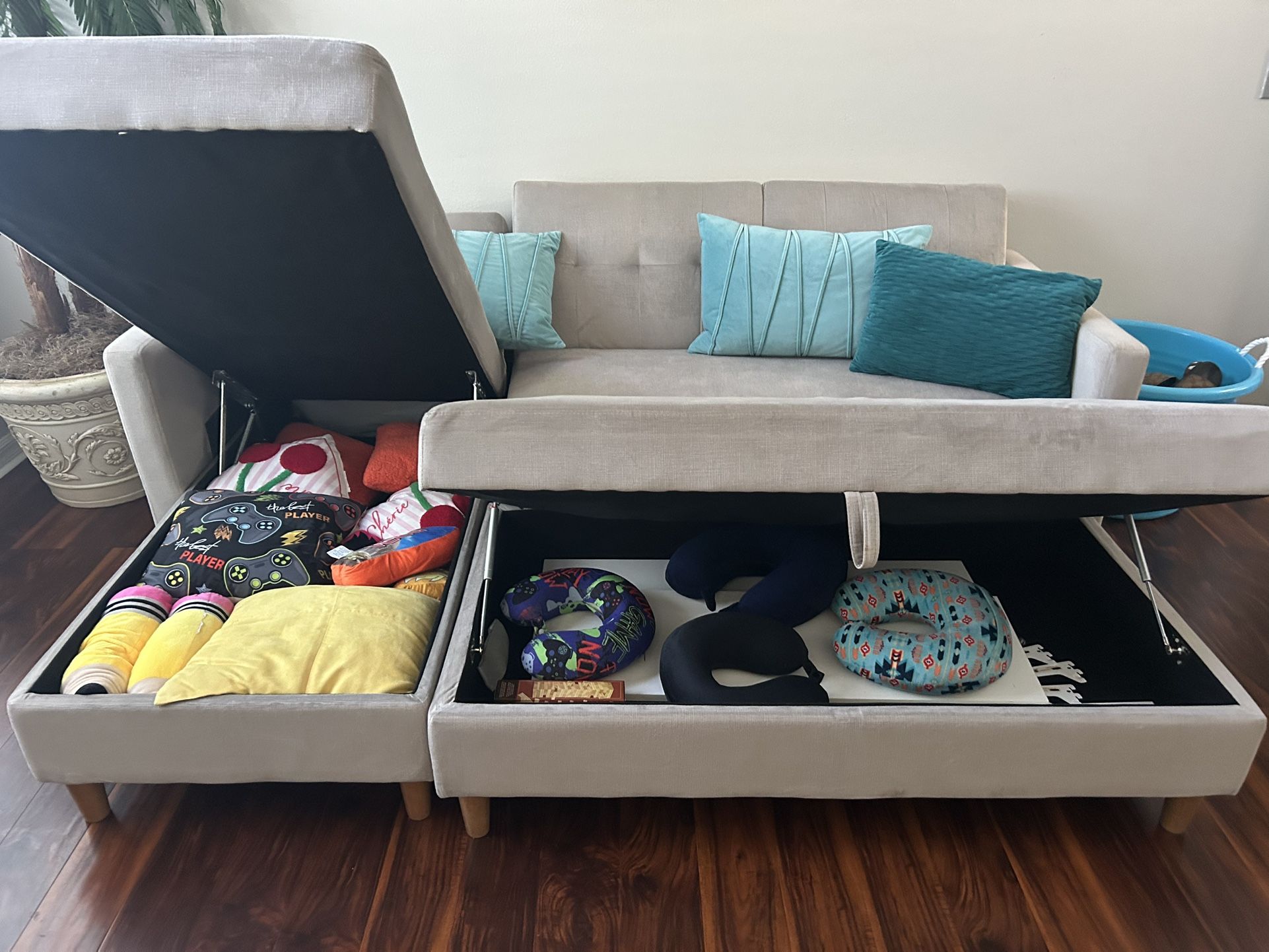 Sectional W/ Storage 