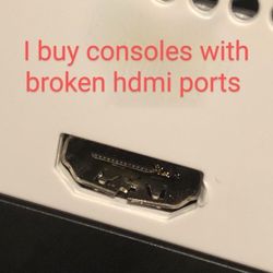 I Buy Consoles With Broken Hdmi Ports 