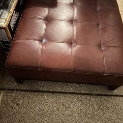 Ottoman Leather